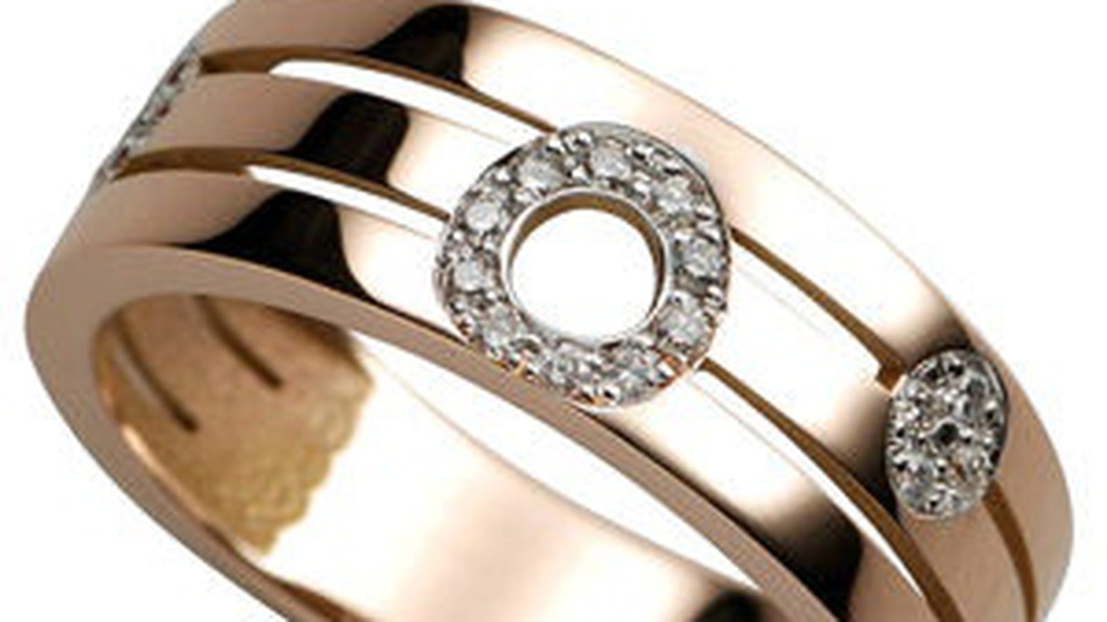 Bague en or rose de Golliat