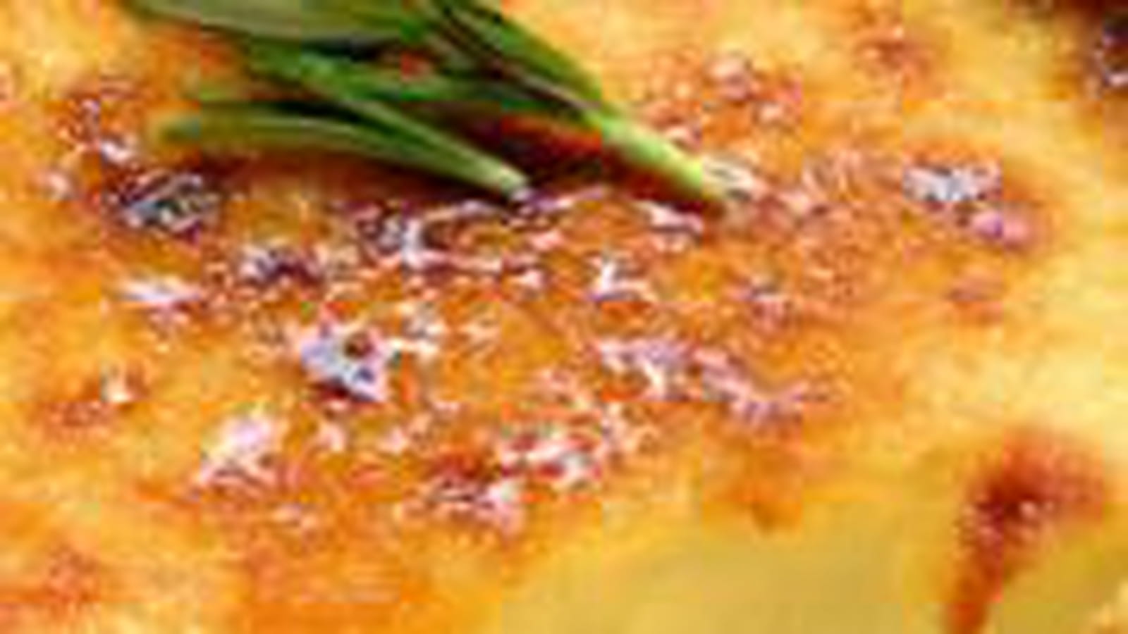 Crème brûlée au romarin et au miel
