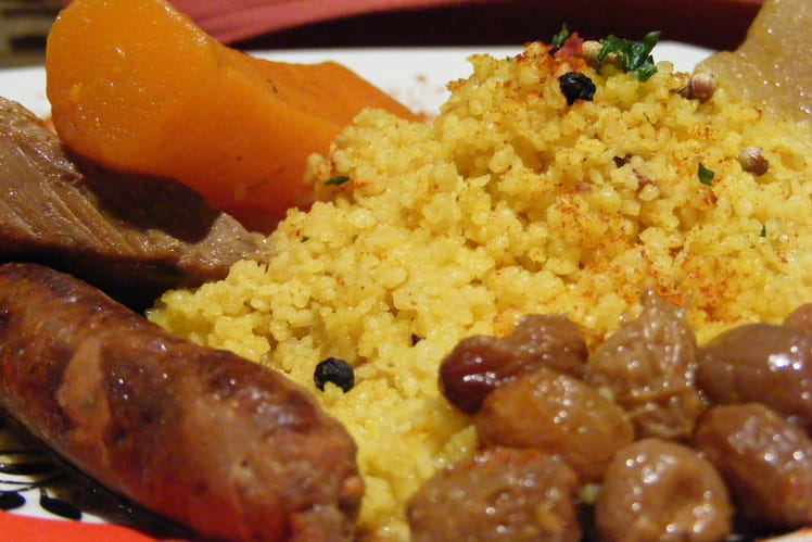 Recette de Couscous simple sans couscoussier : la recette facile
