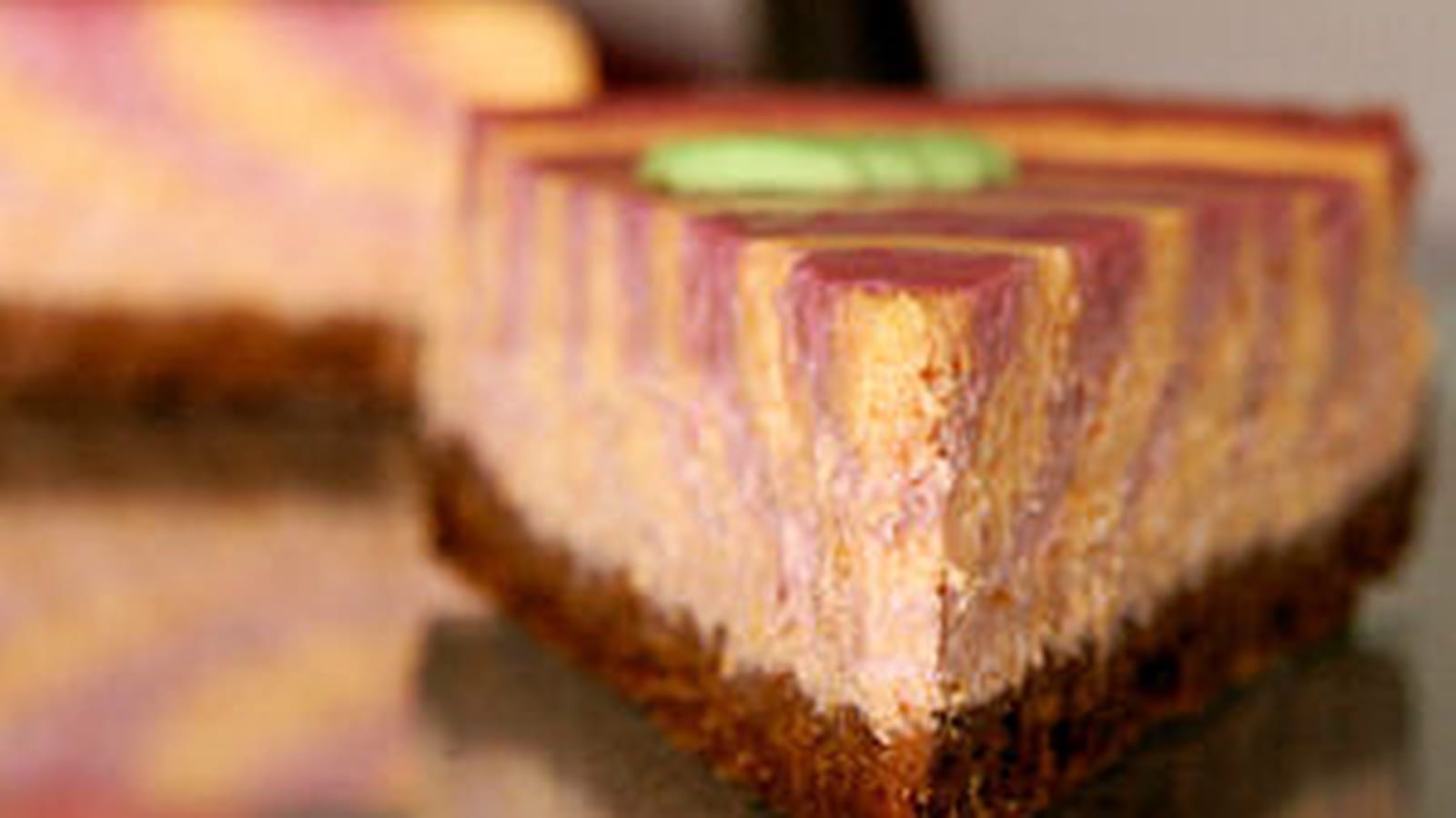 Cheesecake abricot-framboise