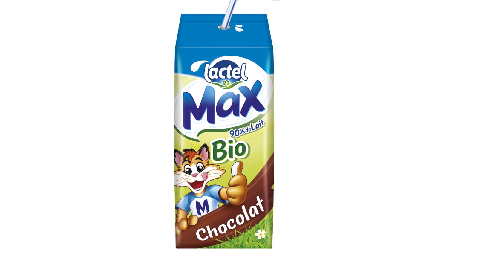 La briquette chocolat de Lactel