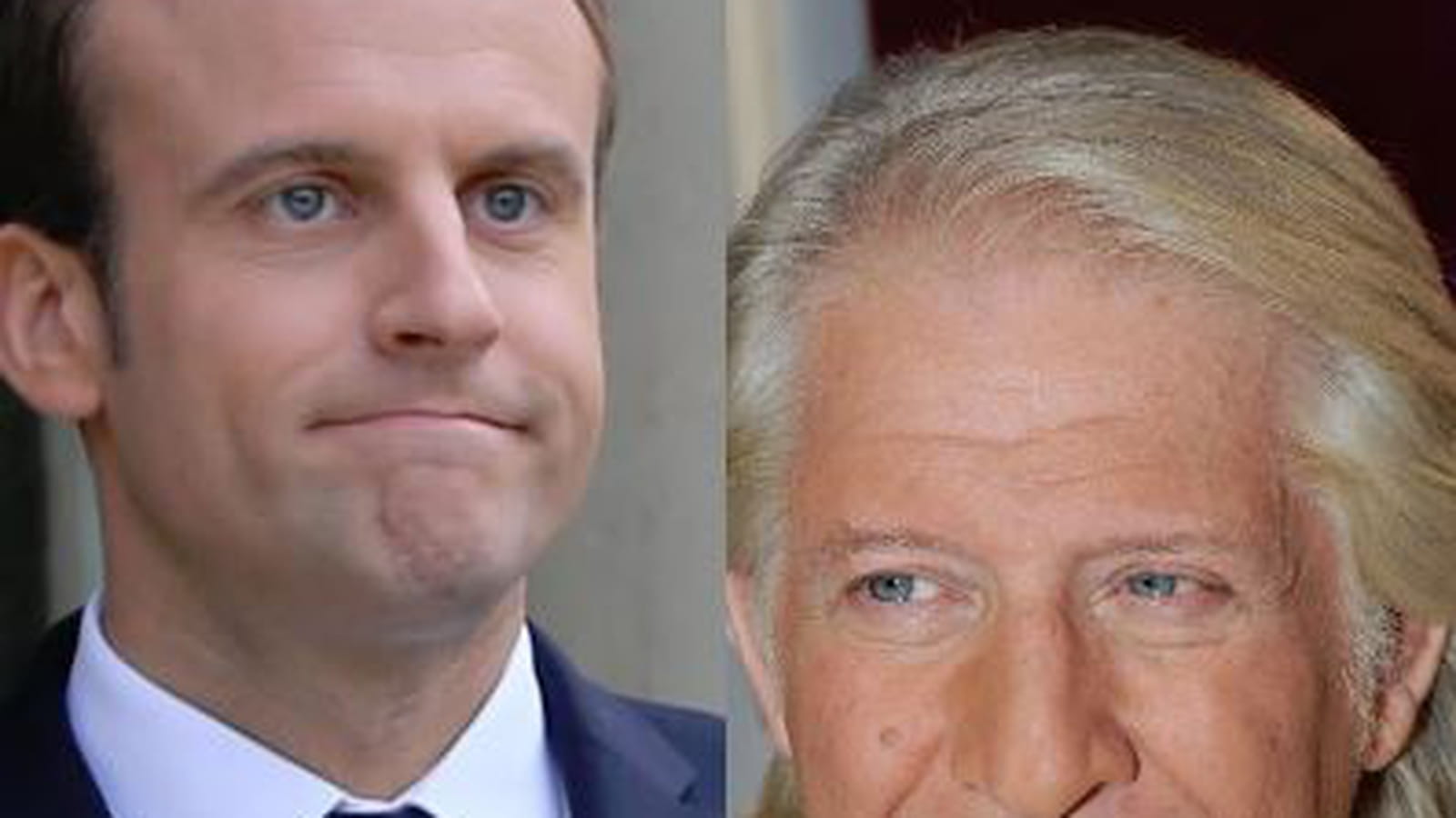 Patrick Sébastien et Macron