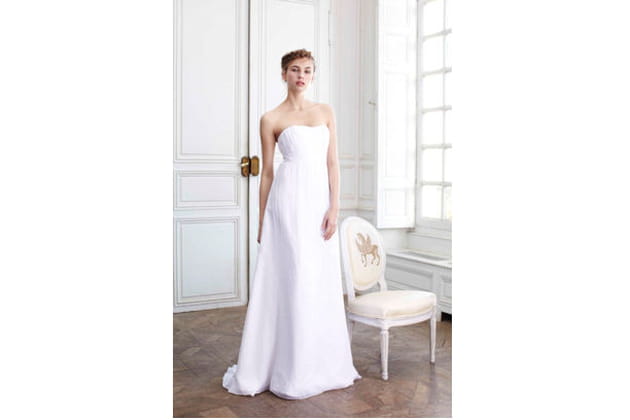 La robe de mariée en mousseline, Collection Couture