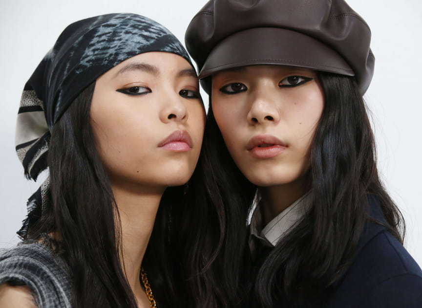 Le trait d'eye-liner sous l'oeil