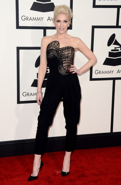 Gwen Stefani, hypnotique en Atelier Versace