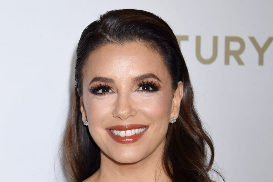 Eva Longoria, glamour avec son make-up monochrome