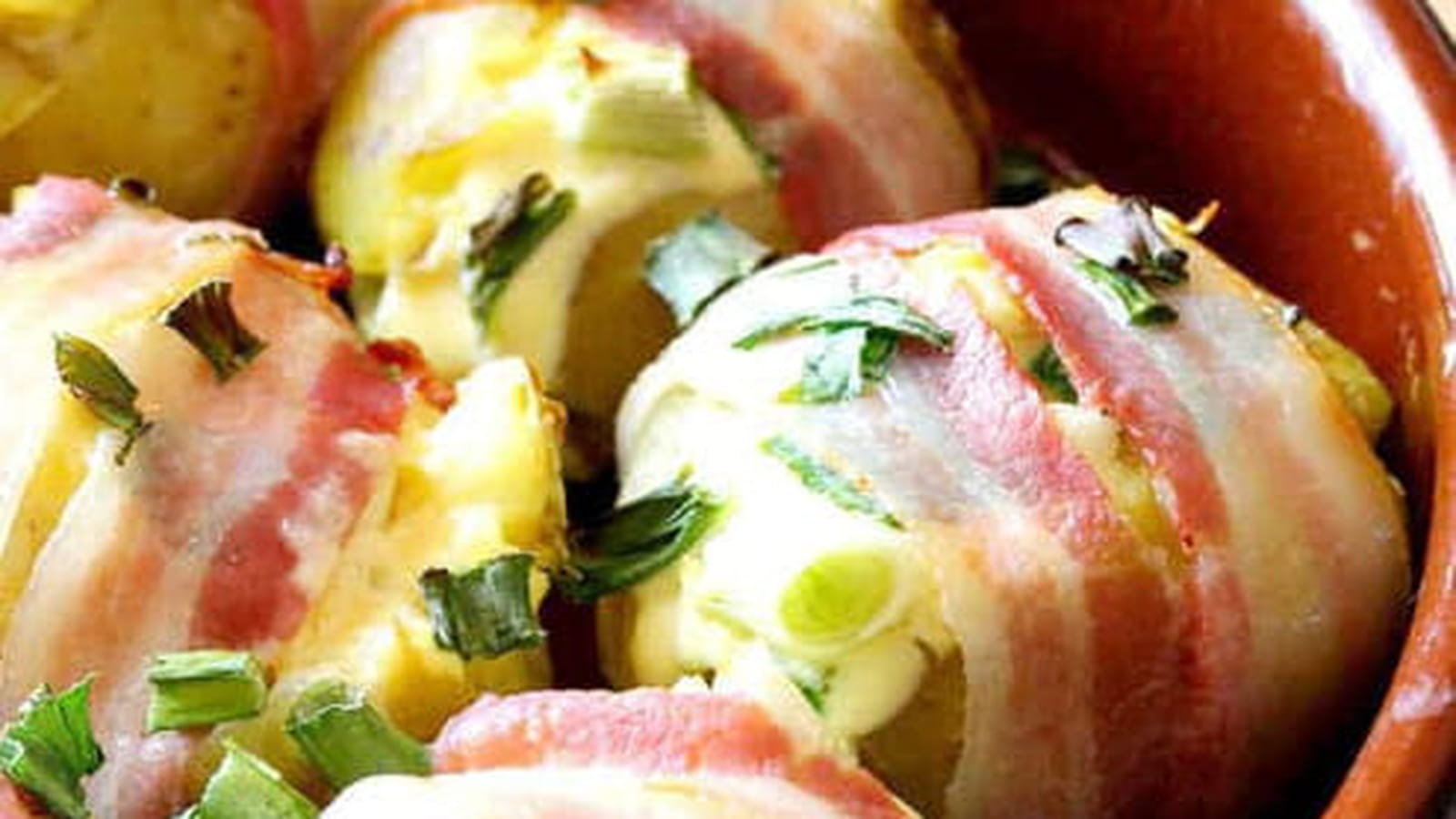 Pommes de terres au four paysannes
