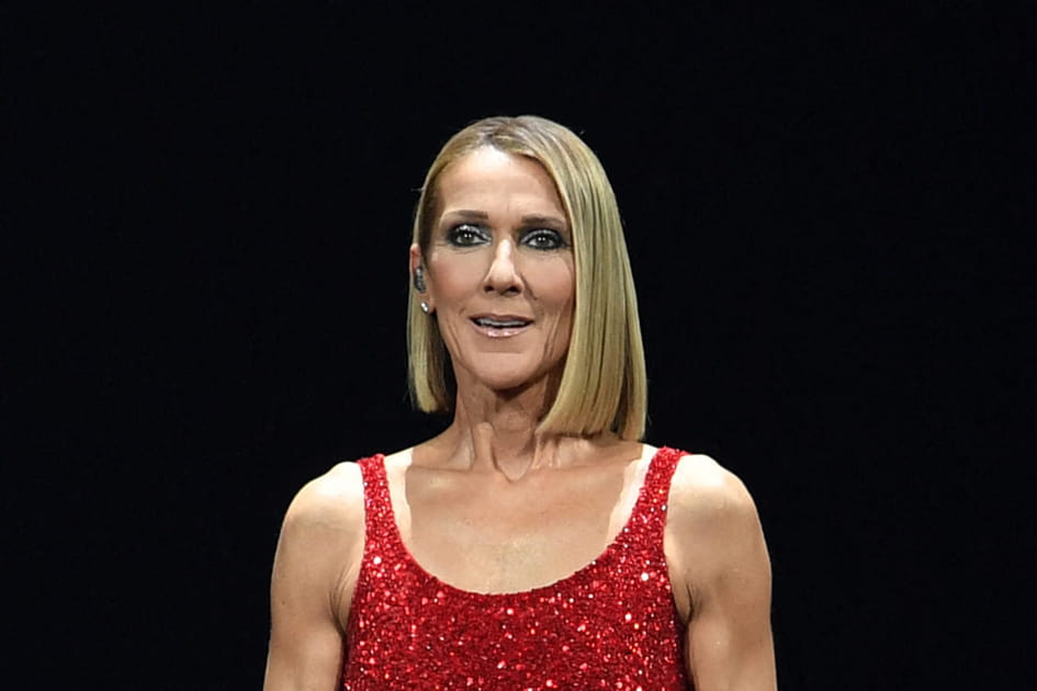 C&eacute;line Dion, sensuelle avec ses yeux paillet&eacute;s