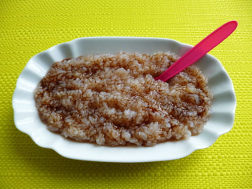 Risotto de konjac allégé au chocolat