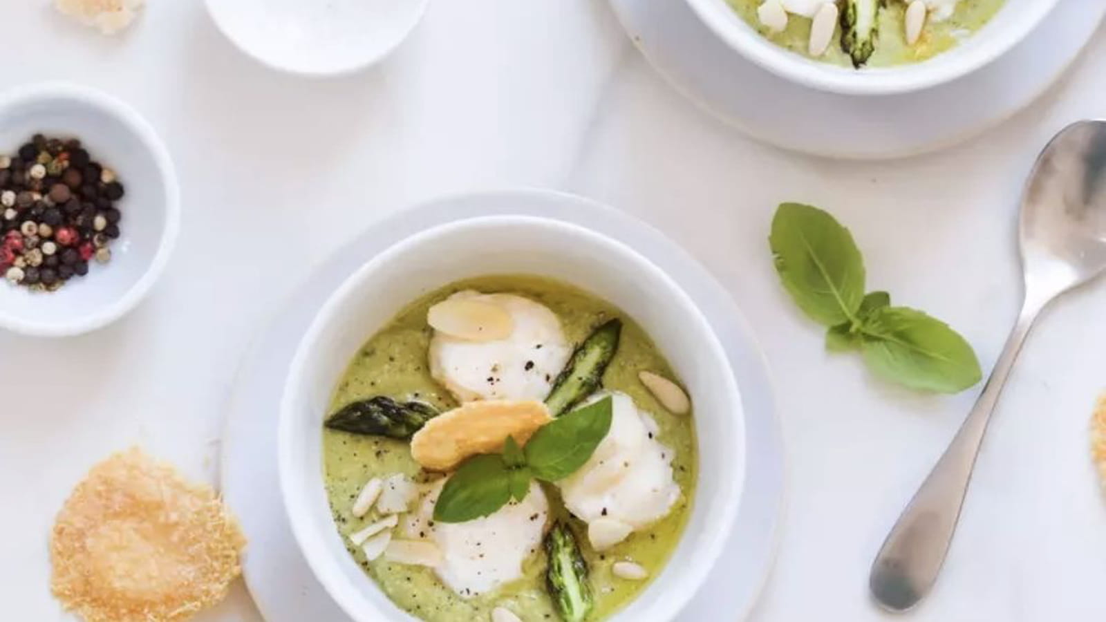 Gnocchi ricotta asperges et parmesan