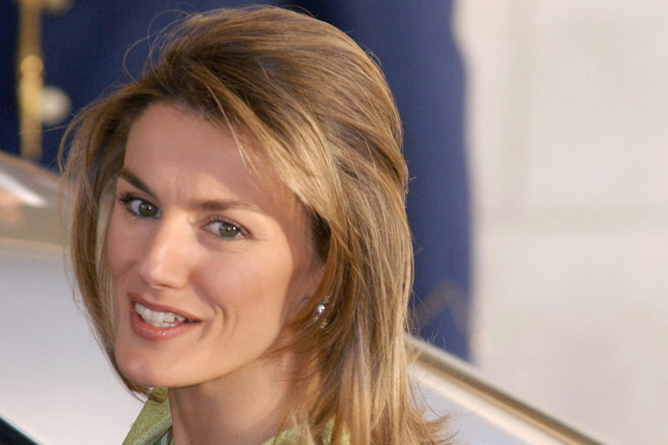 La demi-queue r&eacute;tro de Letizia d'Espagne