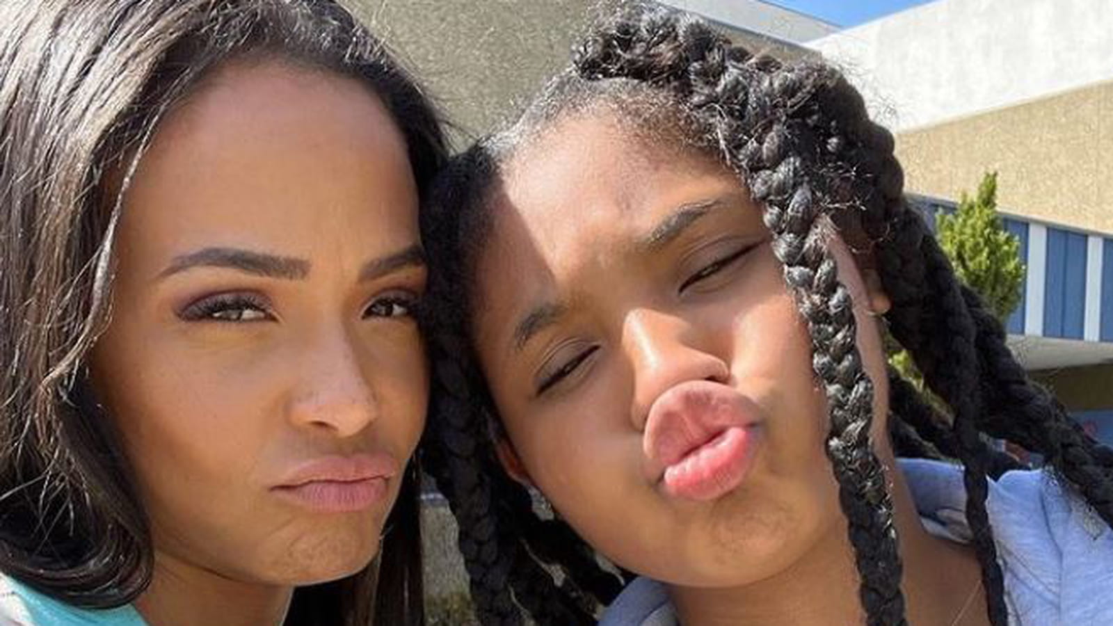Christina Milian et sa fille