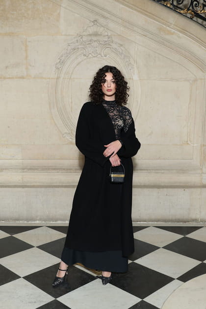 Deva Cassel au d&eacute;fil&eacute; Dior