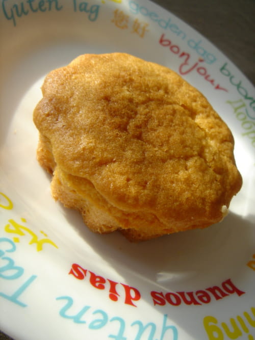 Madeleines aux noisettes