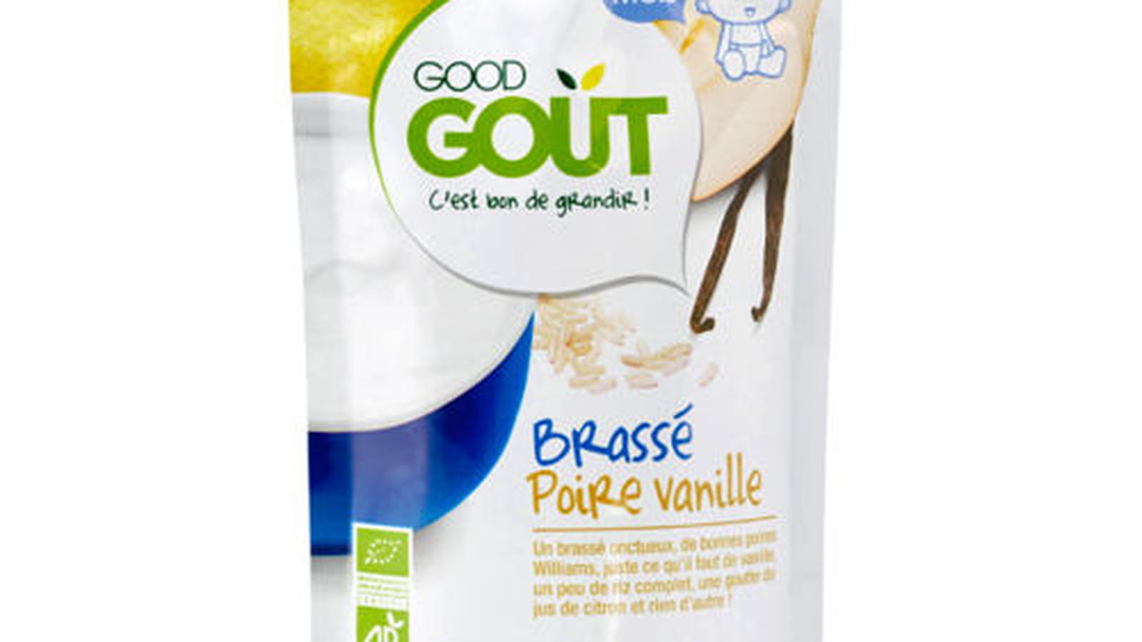Brassé poire-vanille de Good Goût