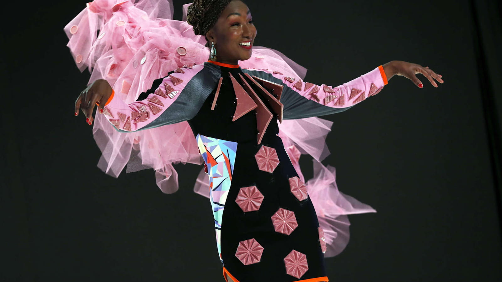 L'actrice Nadège Beausson-Diagne