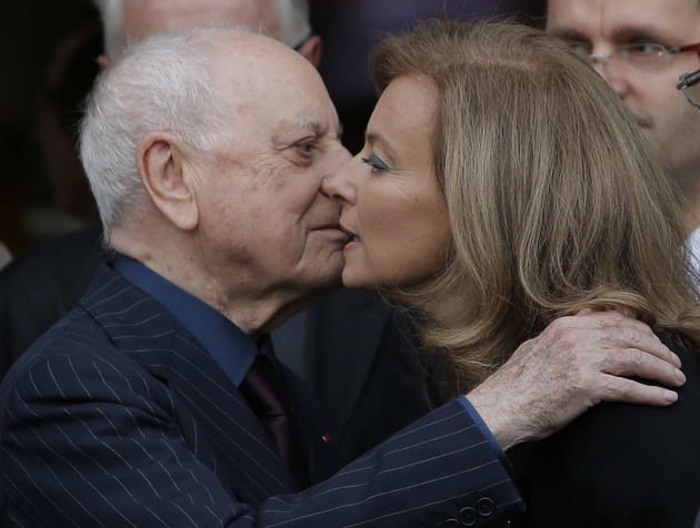 Echange de baiser avec Valérie Trierweiler