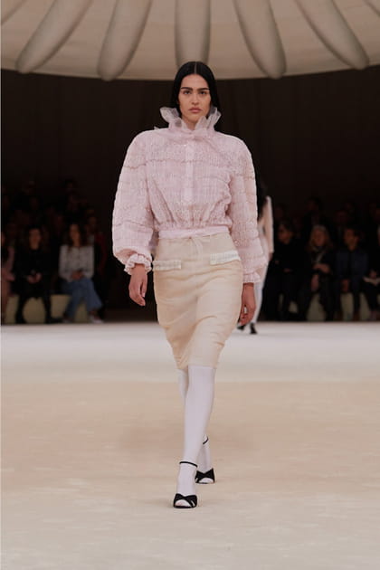 Look 14 du défilé Chanel haute couture printemps-été 2024
