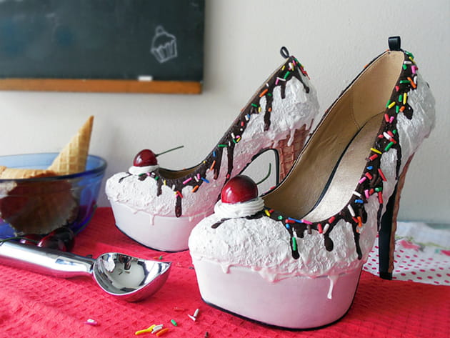 On craque pour les chaussures-pâtisseries de Shoe Bakery !