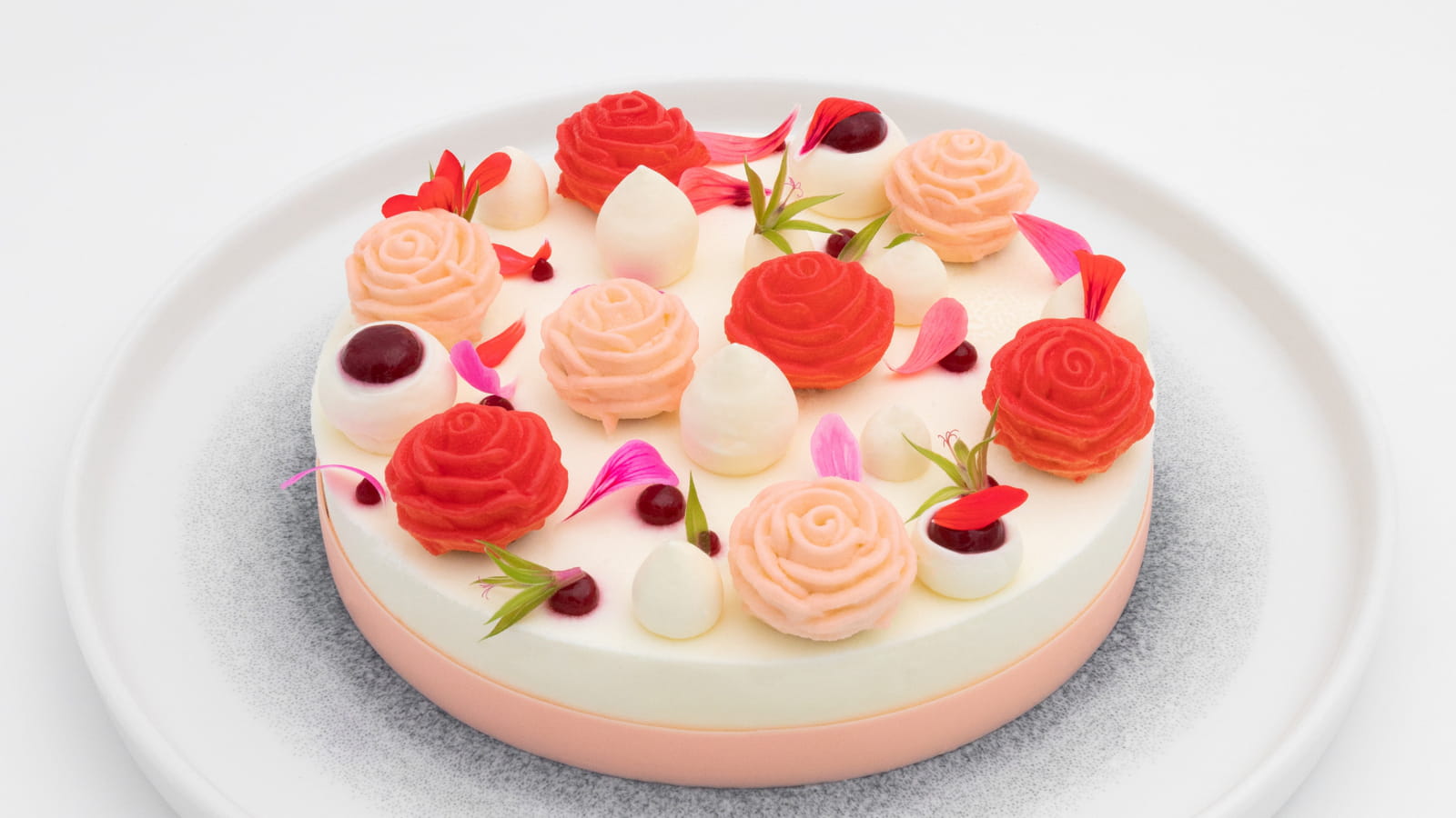 L'entremets "Le Bouquet" par Le Drugstore