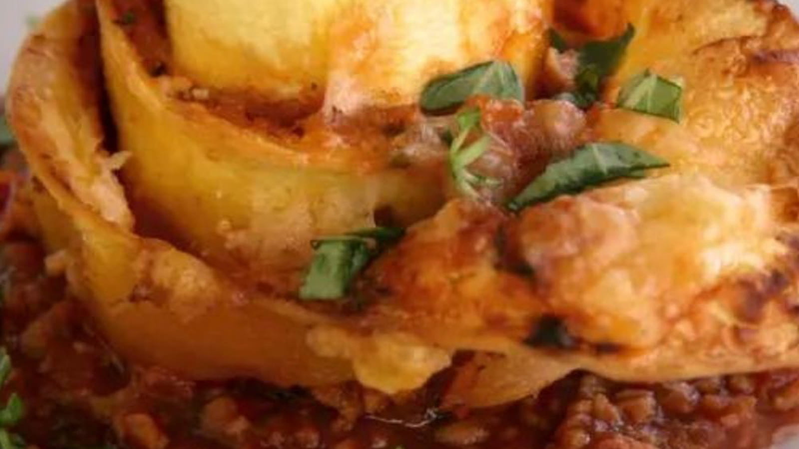 Lasagnes au haché végétal façon méditerranéenne
