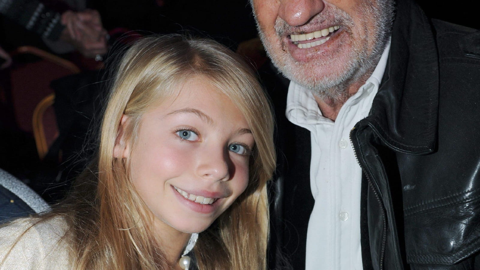 Stella et Jean-Paul Belmondo 