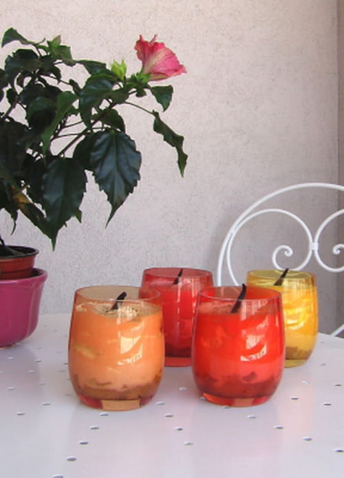 Compotée d'ananas au Malibu et sa mousse coco