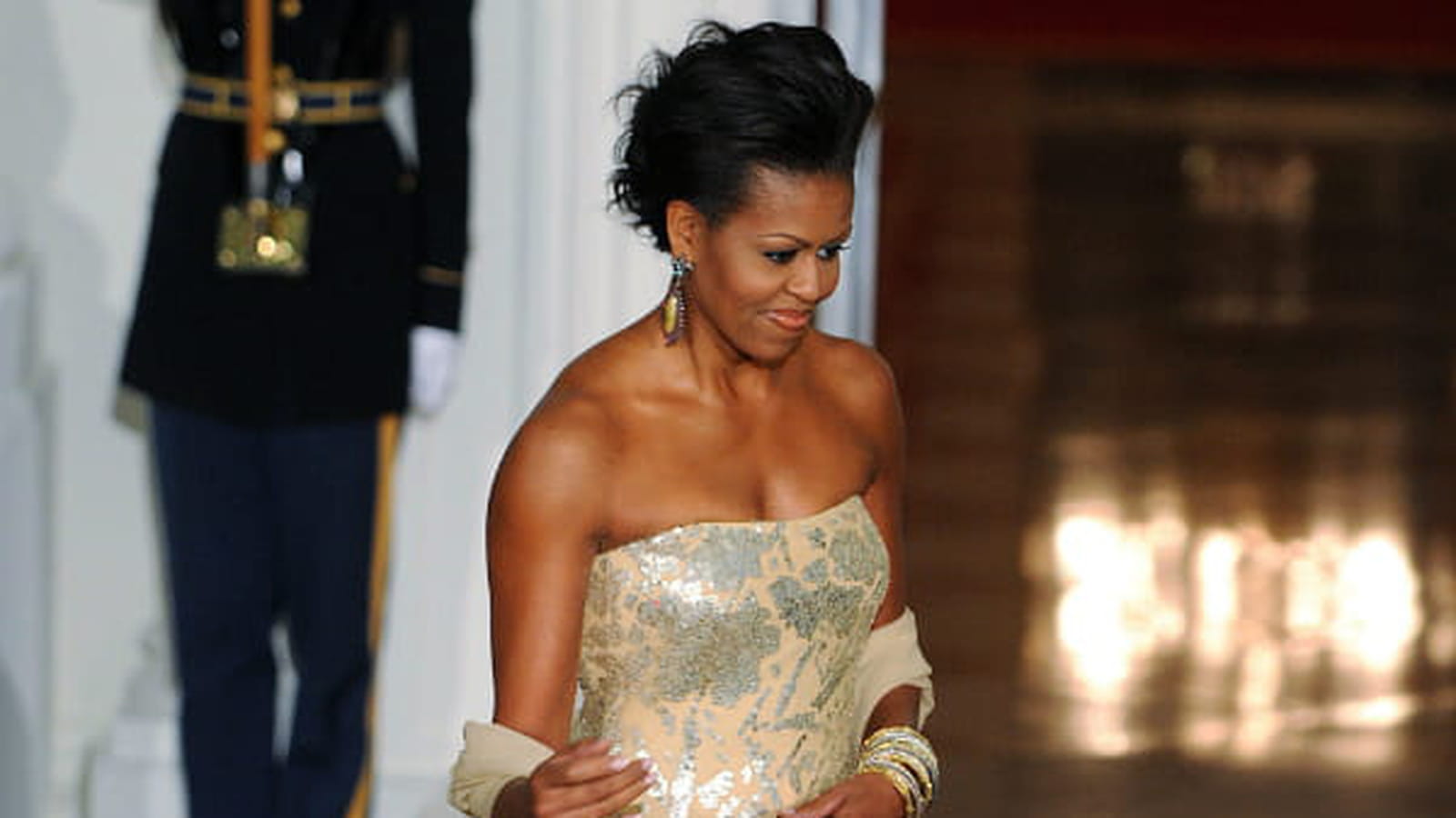 Michelle Obama le 24 novembre 2009