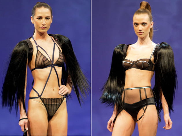 Dessous noirs graphiques d'Implicite et de Jolidon Clandestine