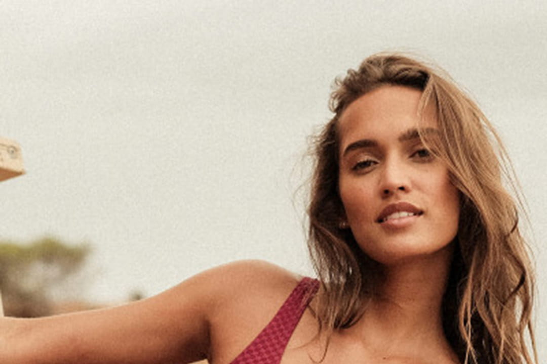 Maillot de bain une pièce rose indien de Ysé