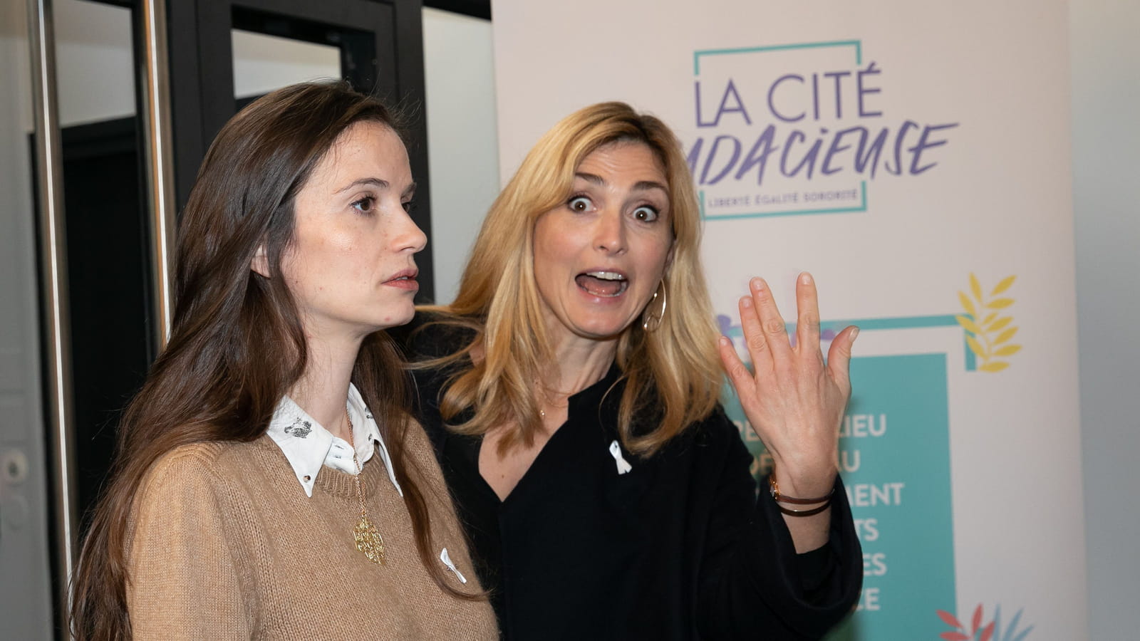 Anne-Cécile Mailfert et Julie Gayet