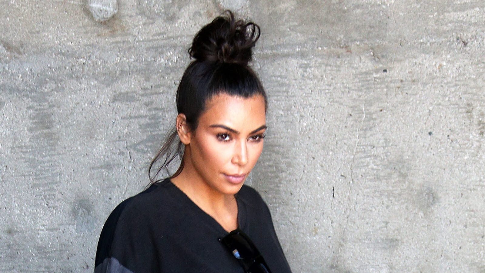 Chignon bun