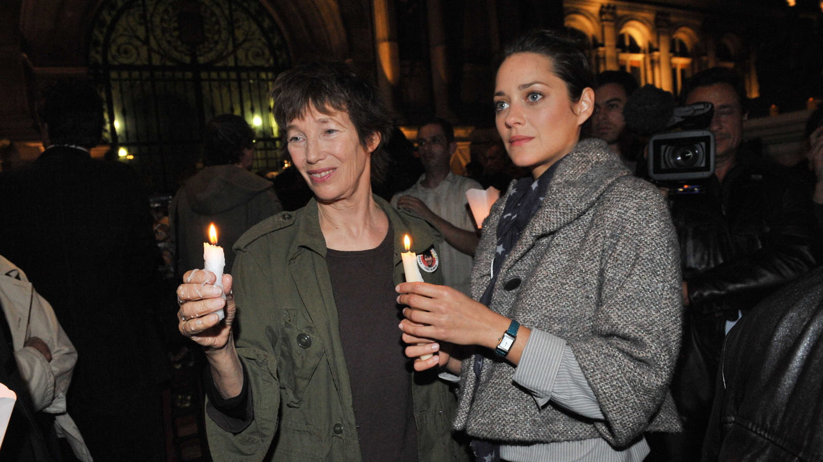 Jane Birkin et Marion Cotillard