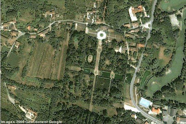 Les amusants jardins de la villa Barbarigo