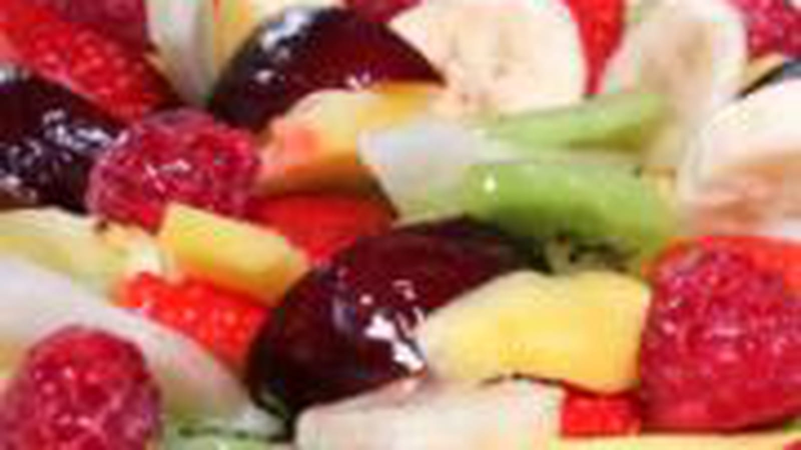 Tarte comme une salade de fruits