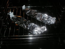 Papillote de poisson et sa purée de chou : Etape 2