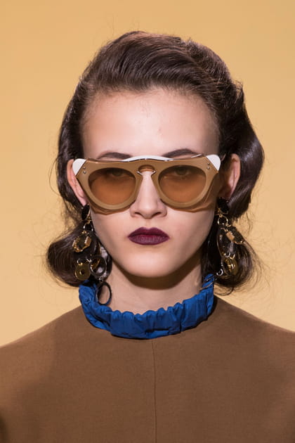 Les lunettes de soleil du d&eacute;fil&eacute; Marni