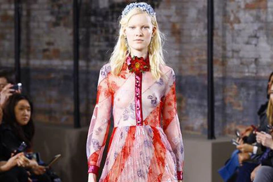 Défilé Gucci Croisière 2015/2016, la révolution du romantisme
