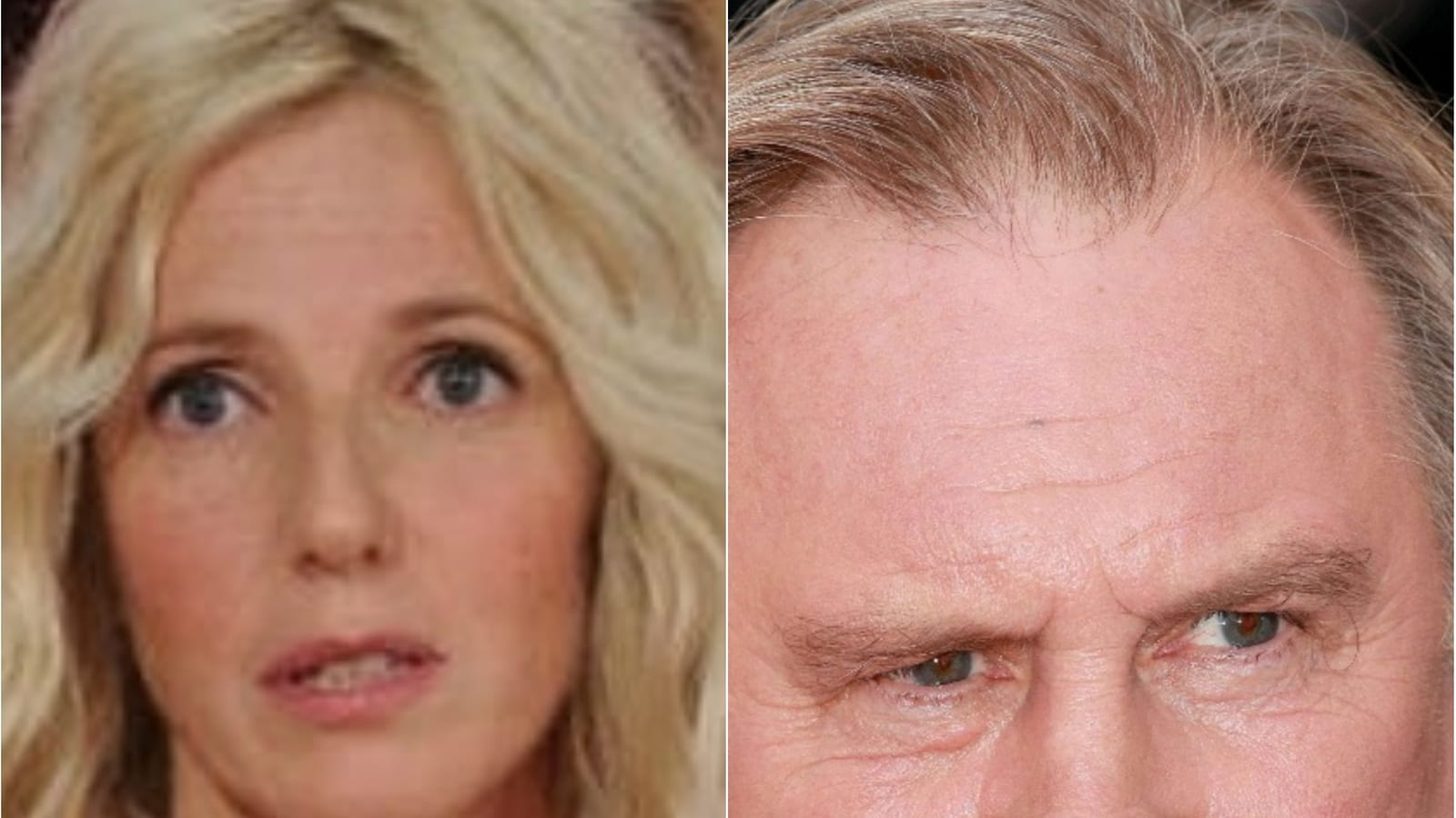 Sandrine Kiberlain et Gérard Depardieu