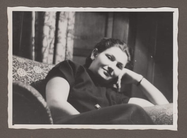 Simone Veil, noir et blanc