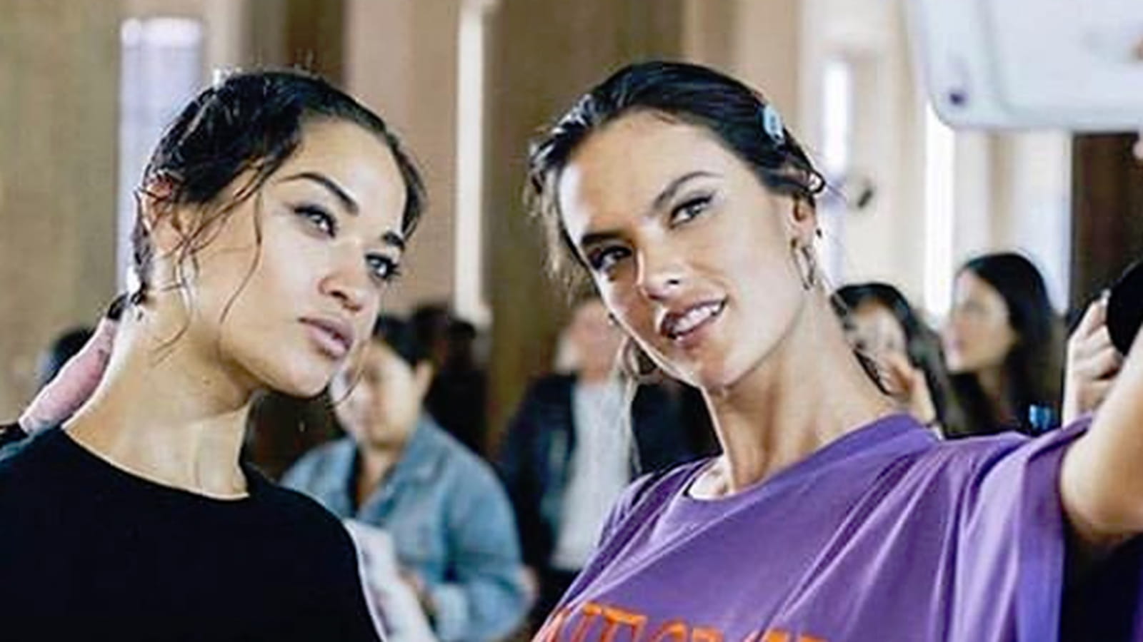 Shanina Shaik et Alessandra Ambrosio