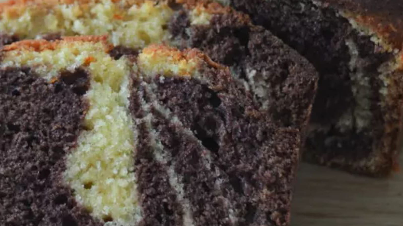 Marbré au chocolat et à l'orange