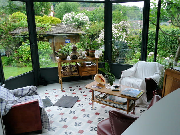 Une véranda lumineuse