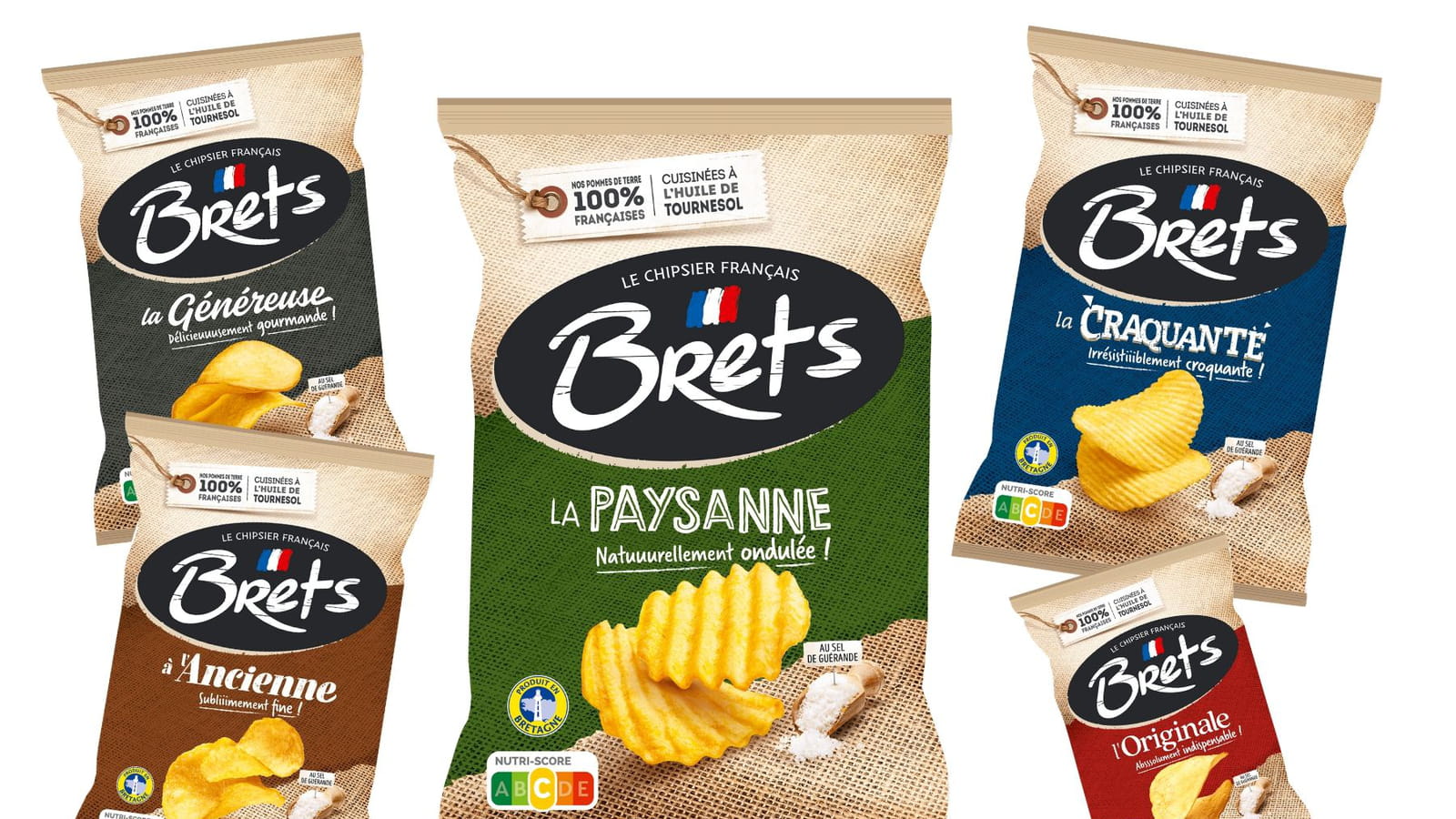 La gamme bretonne de Bret's