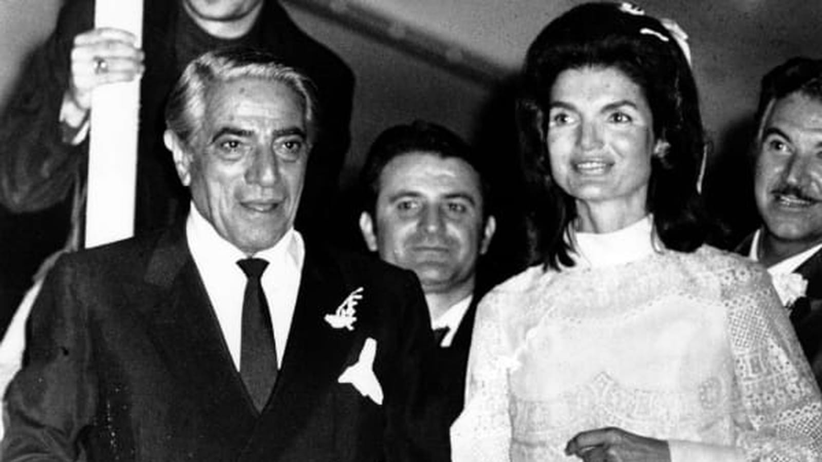 Jackie Kennedy le 20 octobre 1968