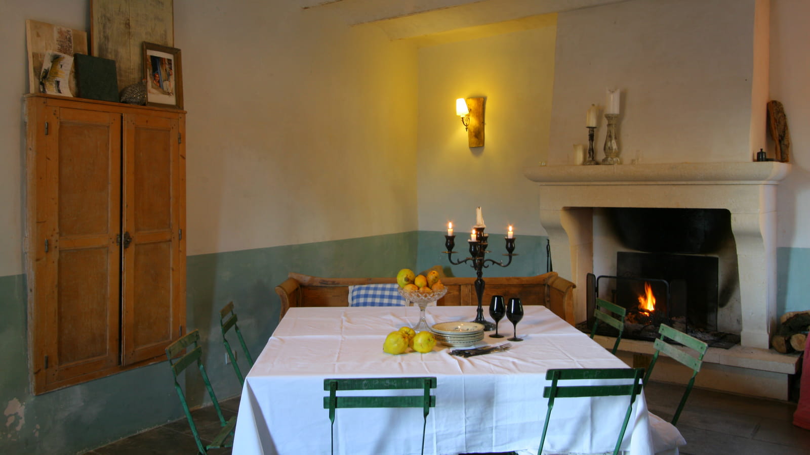 Soubassement vert