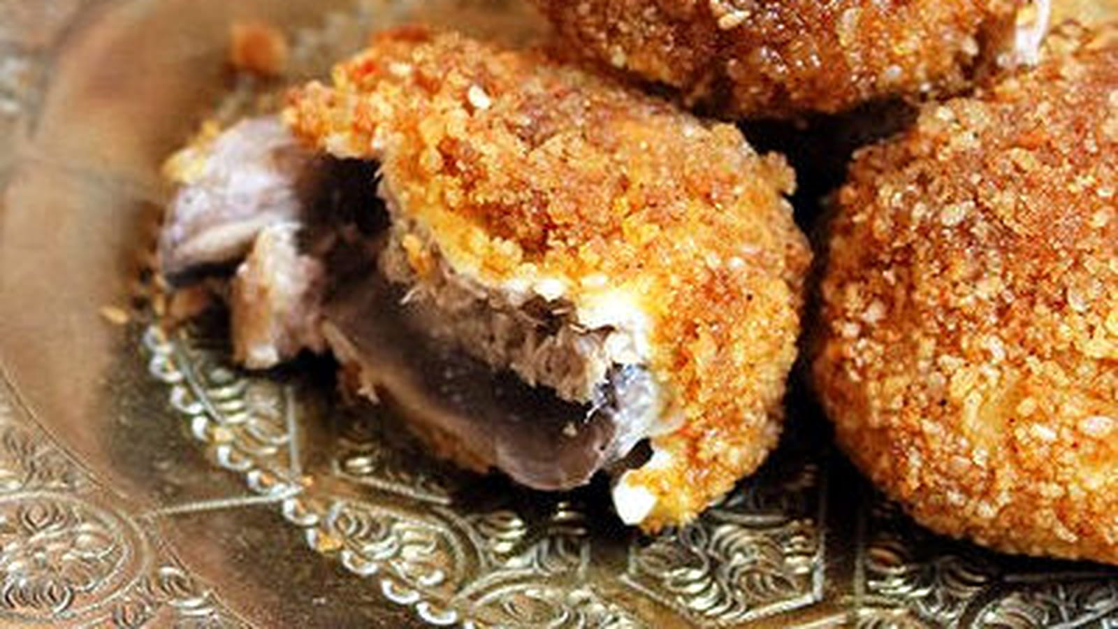 Bouchées apéritives aux champignons et thon