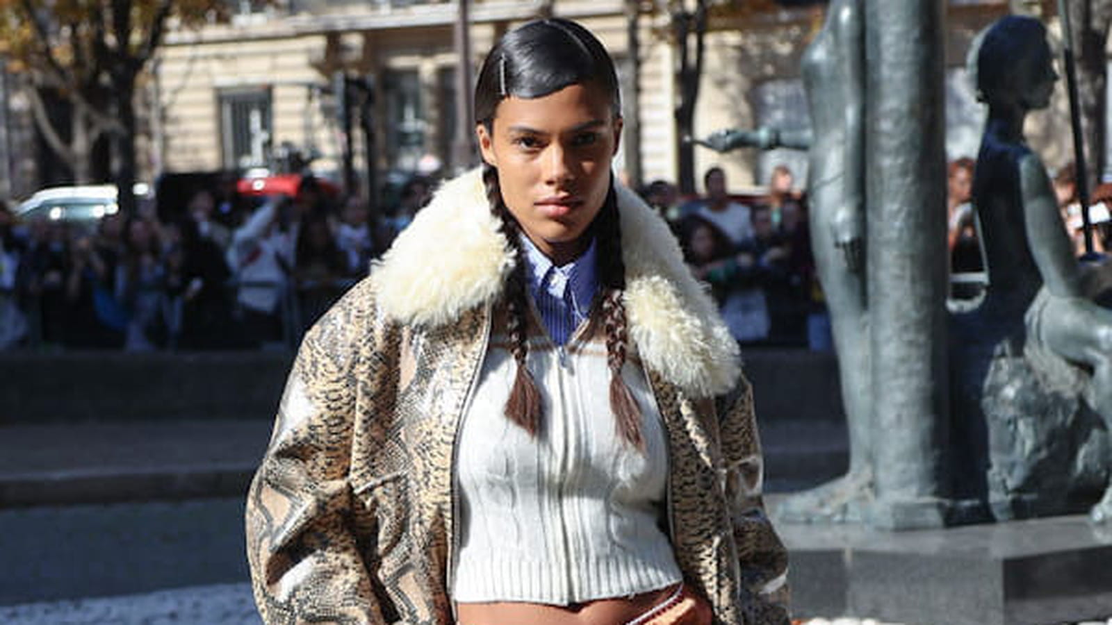Tina Kunakey le 4 octobre 2022