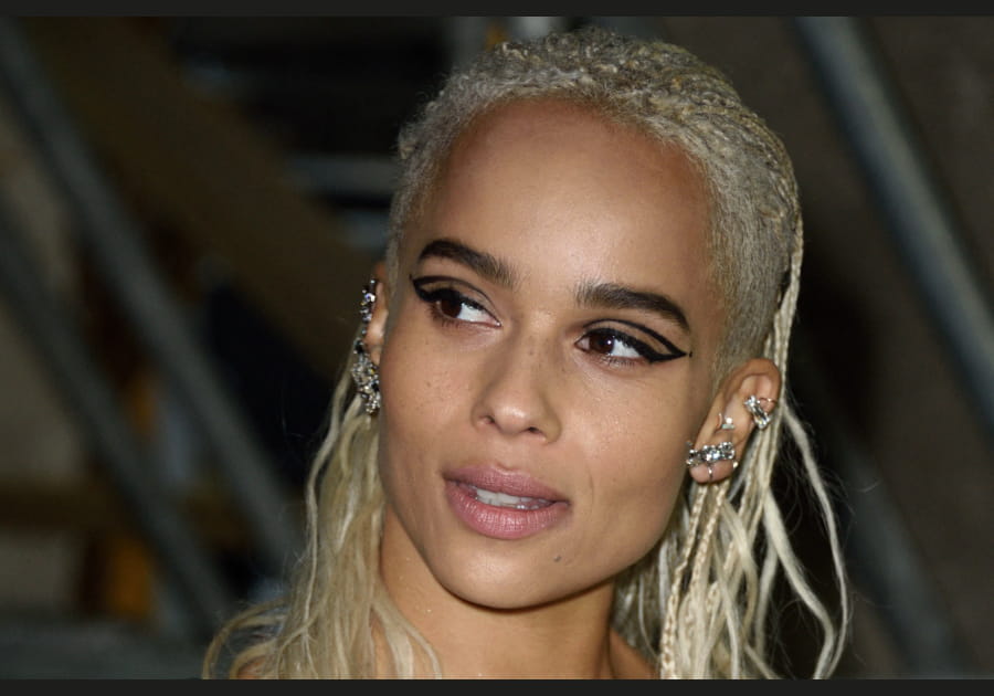 L'eye-liner original de Zoe Kravitz