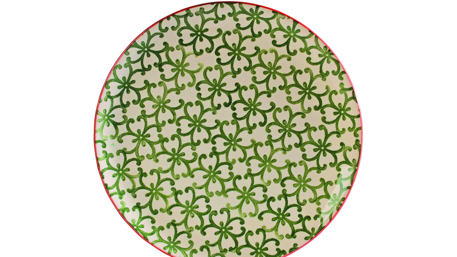 Assiette verte